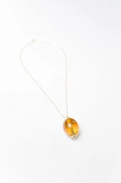 Abby Alley Recycled Glass Egg Necklace Jewelry