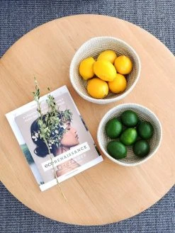 Korissa Glitter Bowl Set - White Home Goods