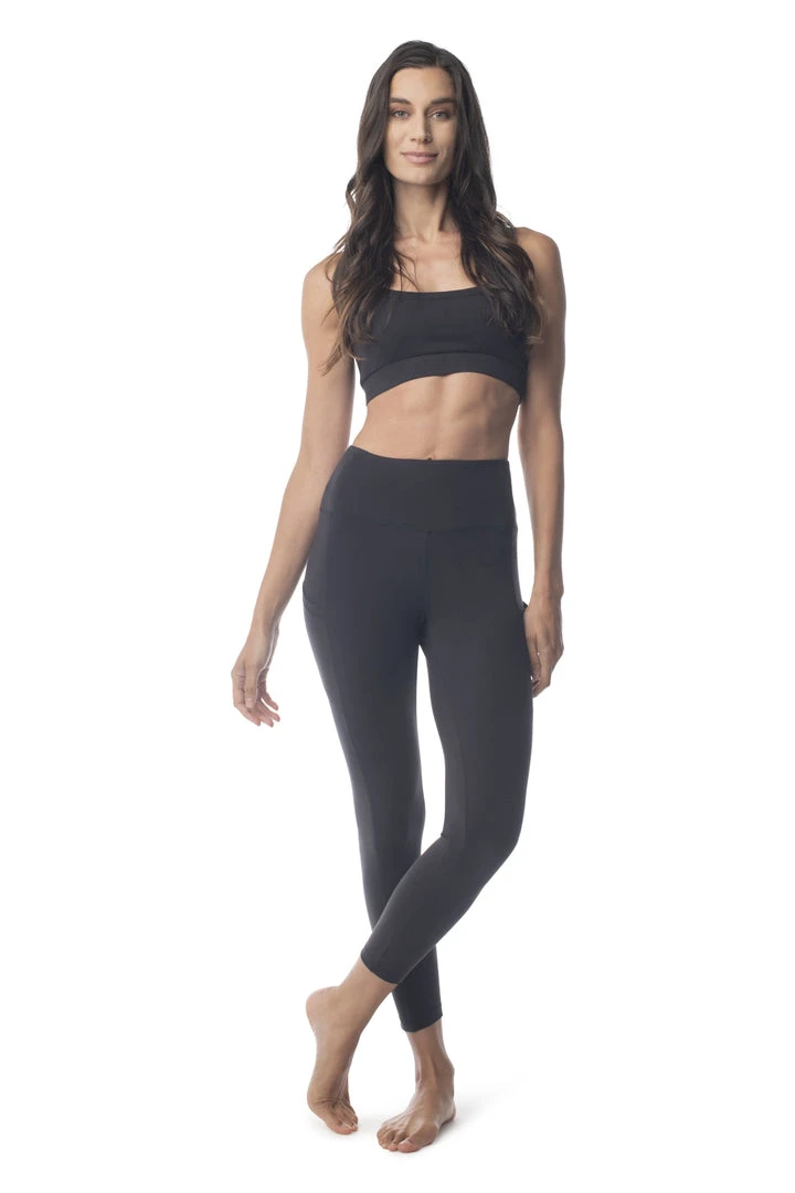 Synergy Organic Clothing Sale Go To Yoga Bra - Black 7 Synergy Organic Clothing Sale Go To Yoga Bra - Black