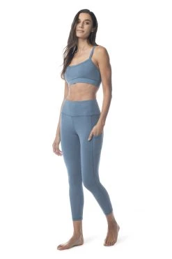 Synergy Organic Clothing Go To Yoga Bra - Teal Sale