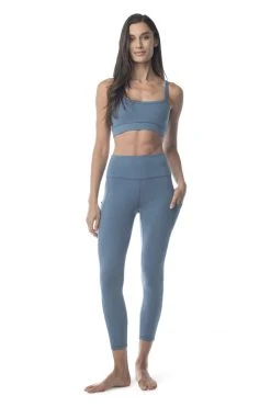Synergy Organic Clothing Go To Yoga Bra - Teal Sale