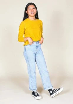 Poplinen Clothing Goldie Hemp Long Sleeve Tee