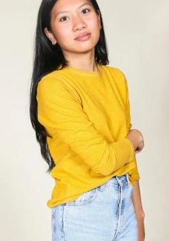 Poplinen Clothing Goldie Hemp Long Sleeve Tee