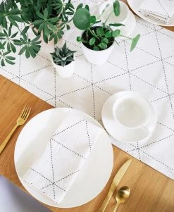 Anchal Kitchen + Dining Graph Napkin Set