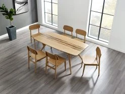 Greenington Azara Dining Table - Caramelized Furniture
