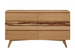 Greenington Azara Six Drawer Dresser - Caramelized Furniture 7 Greenington Azara Six Drawer Dresser - Caramelized Furniture