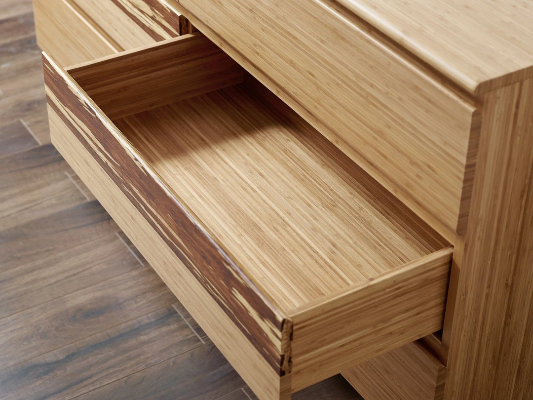 Greenington Azara Six Drawer Dresser - Caramelized Furniture 4 Greenington Azara Six Drawer Dresser - Caramelized Furniture