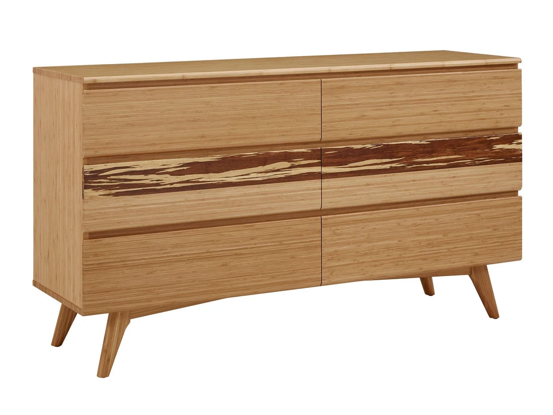 Greenington Azara Six Drawer Dresser - Caramelized Furniture 3 Greenington Azara Six Drawer Dresser - Caramelized Furniture