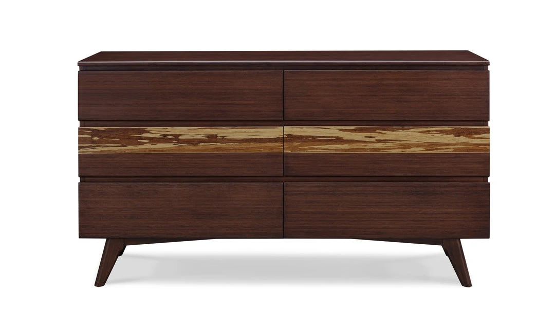 Greenington Furniture Azara Six Drawer Dresser - Sable 3 Greenington Furniture Azara Six Drawer Dresser - Sable