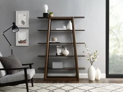 Greenington Furniture Currant Bookshelf - Black Walnut