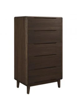Greenington Furniture Currant Five Drawer Chest - Oiled Walnut