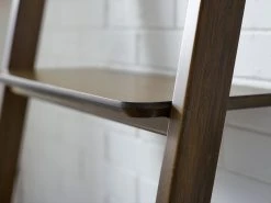 Greenington Currant Leaning Bookshelf - Black Walnut