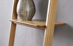 Greenington Currant Leaning Bookshelf - Caramelized Furniture