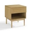 Greenington Ria One Drawer Nightstand - Caramelized Furniture