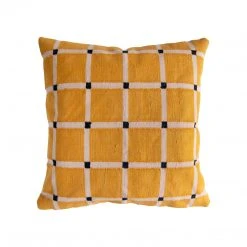 Leah Singh New Arrivals Grid Reversible Throw Pillow Cover