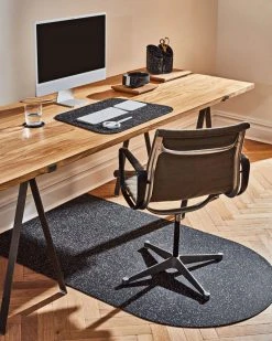 Slash Objects Half Capsule Recycled Rubber Floor Mat Home Goods