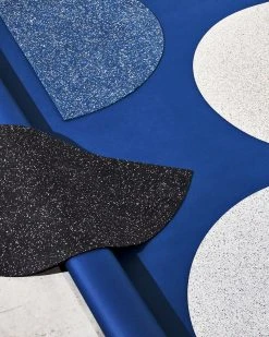 Slash Objects Best Sellers Half Circle Recycled Rubber Floor Mat