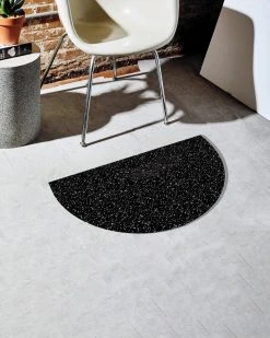 Slash Objects Best Sellers Half Circle Recycled Rubber Floor Mat
