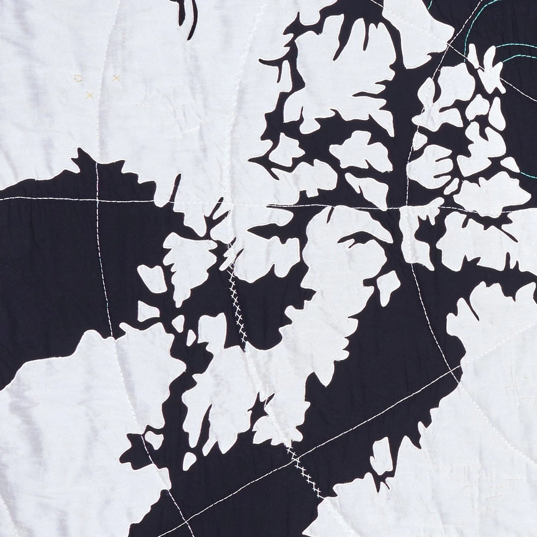 Haptic Lab Arctic Map Throw Quilt Home Goods 6 Haptic Lab Arctic Map Throw Quilt Home Goods