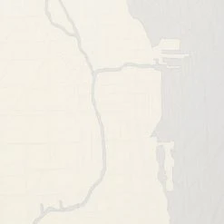 Haptic Lab Home Goods Chicago Map Throw Quilt