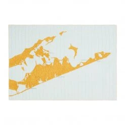 Haptic Lab Hamptons Map Throw Quilt