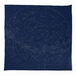 Haptic Lab Constellation Quilt - Navy Home Goods