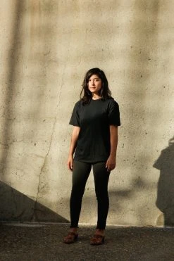 Harvest & Mill Unisex Style Crew Tee - Black