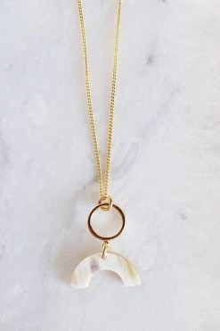 Hathorway Hanh Tinh Icon Horn Pendant Necklace Special Occasion