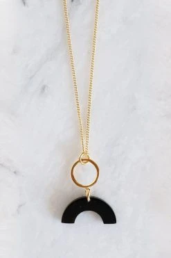 Hathorway Hanh Tinh Icon Horn Pendant Necklace Special Occasion