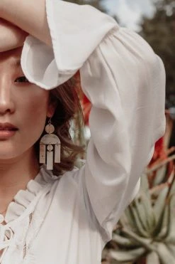 Hathorway Hoang Hau Horn Earrings Jewelry