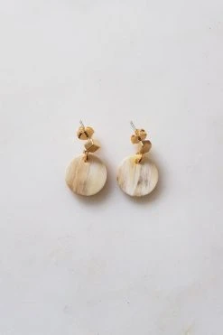 Hathorway Best Sellers Nho Be Circle Horn Earrings