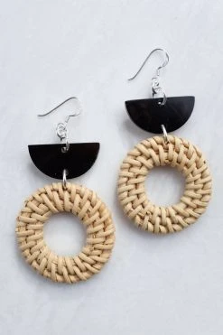 Hathorway Ninh Binh Crescent Horn Earrings