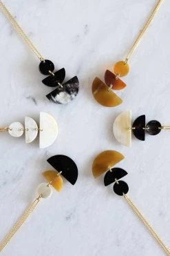 Hathorway Saigon Horn Pendant Necklace