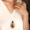 Hathorway Jewelry Thuy Binh Horn And Rattan Pendant Necklace 1 Hathorway Jewelry Thuy Binh Horn And Rattan Pendant Necklace