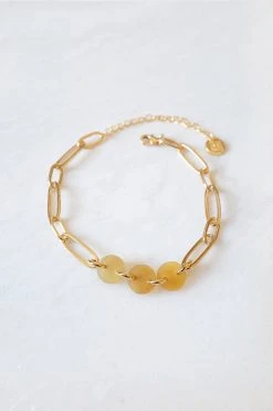 Hathorway Jewelry Xuan Horn Link Ankle Bracelet