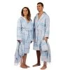 Hilana: Upcycled Cotton Home Goods Antalya Unisex Turkish Bathrobe - Beige