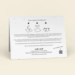 Cute Root Holiday Leaves Plantable Cards - 10 Pack