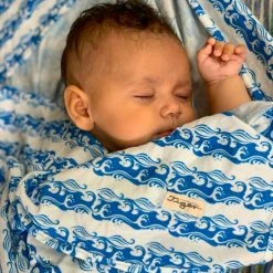 Honey Cake Tiger Patterned Baby Blanket