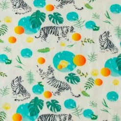 Honey Cake Tiger Kids' Magical Jungle Long Sleeve Dress