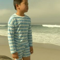 Honey Cake Tiger Kids' Hello Fun Wave Unisex Shorts