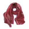 Ichcha Chakra Red Scarf Handcrafted