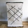 Ichcha Home Goods Cross Hatch Dhurrie Rug 2 Ichcha Home Goods Cross Hatch Dhurrie Rug