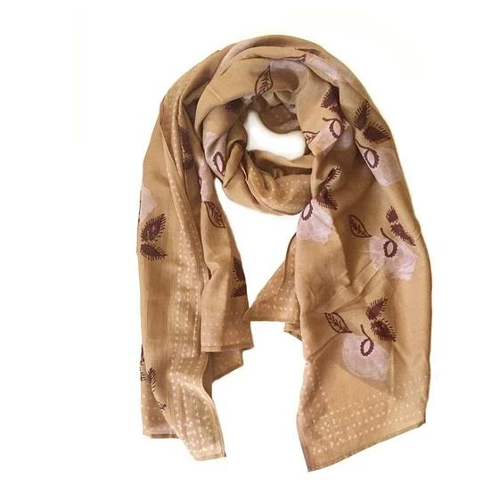 Ichcha Padma Golden Mustard Scarf 3 Ichcha Padma Golden Mustard Scarf