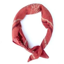 Ichcha Red Love Square Bandana