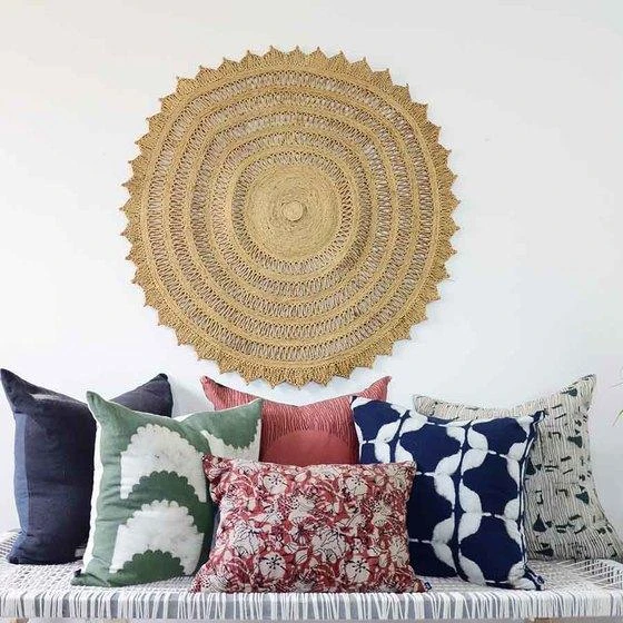 Ichcha Red Moon Throw Pillow Cover 7 Ichcha Red Moon Throw Pillow Cover