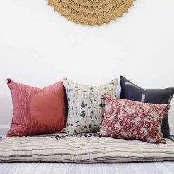 Ichcha Red Moon Throw Pillow Cover 10 Ichcha Red Moon Throw Pillow Cover