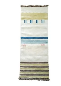 Ichcha Rishi Wool Dhurrie Runner Rug