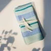 Soil To Studio Indu Linen Napkin Set - Tiffany Blue