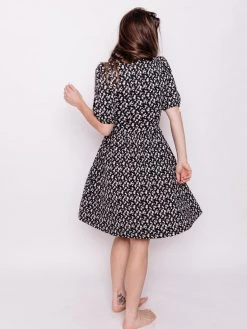 Mata Traders Special Occasion Inez Frost Bubble Sleeve Dress