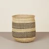 Mbare Best Sellers Iringa Baskets - Black Stripe